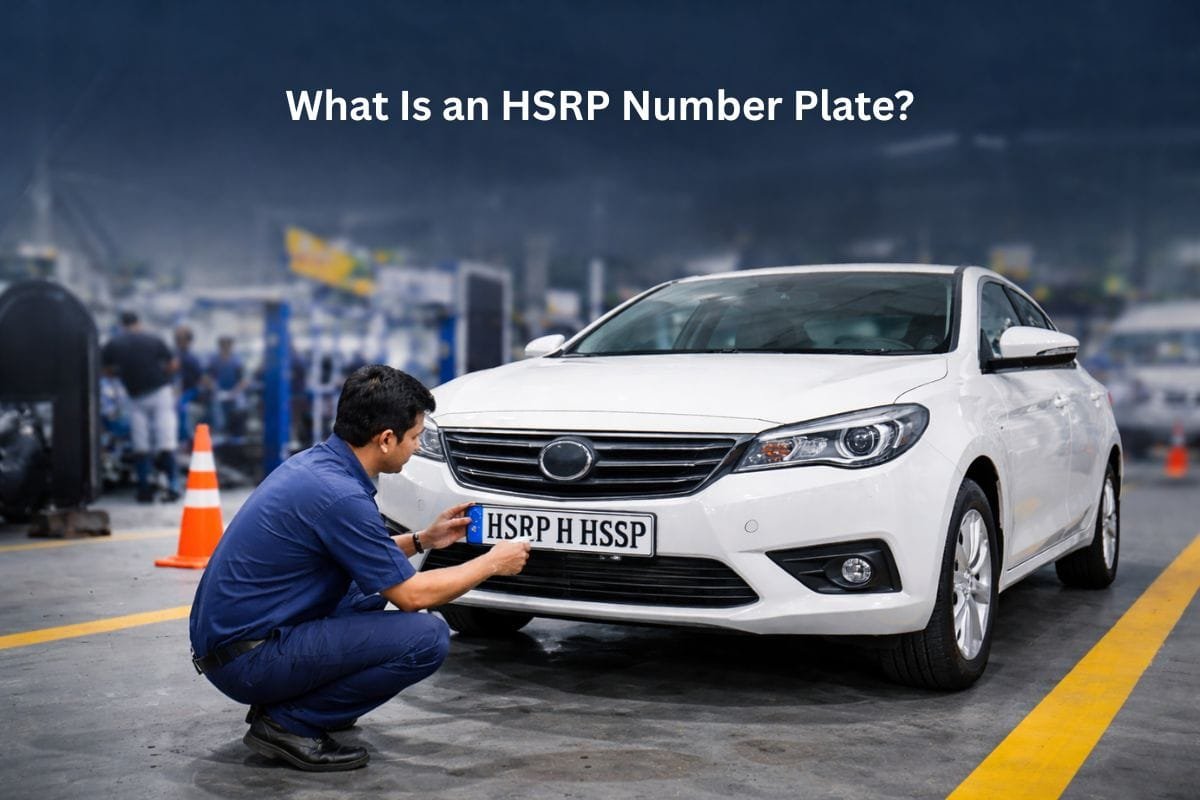 What Is An HSRP Number Plate?