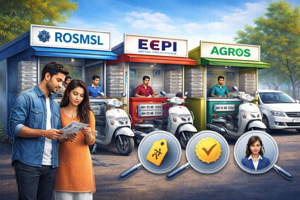 hsrp vendor comparison maharashtra